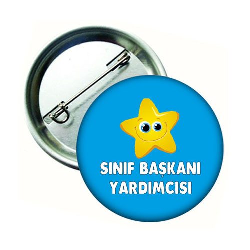 Sınıf Başkanı Yardımcısı Öğrenci Rozeti