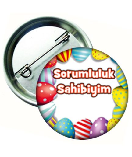 Sorumluluk Sahibiyim Öğrenci Rozeti