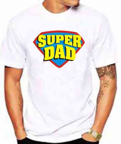 Babalar Günü Hediyesi Super Dad Tişört