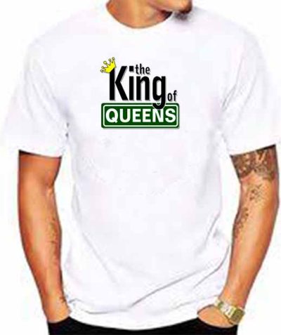 King of Queens Baskılı Tişört Model 2