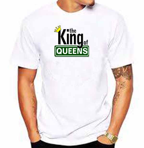 King of Queens Baskılı Tişört Model 2