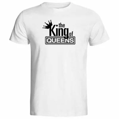 King of Queens Baskılı Tişört Model 3