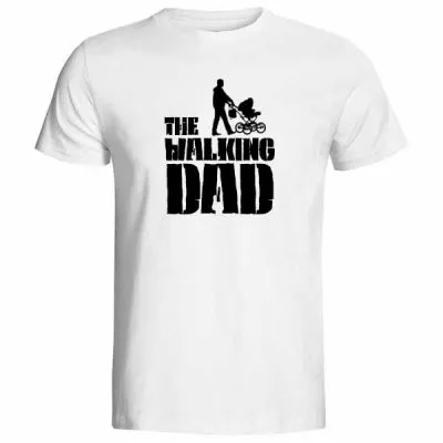 The Walking Dad Baskılı Babalara Özel Tişört