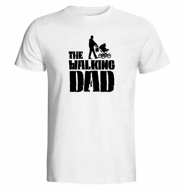 The Walking Dad Baskılı Babalara Özel Tişört