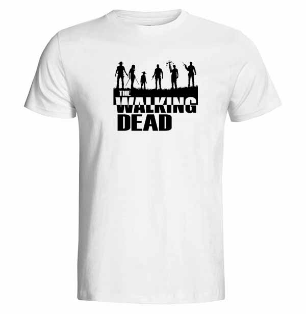The Walking Dead Baskılı Unisex Tişört Model 2