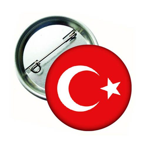 Türk Bayrağı Yaka Rozeti
