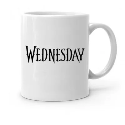 Wednesday Temalı Kupa Bardak