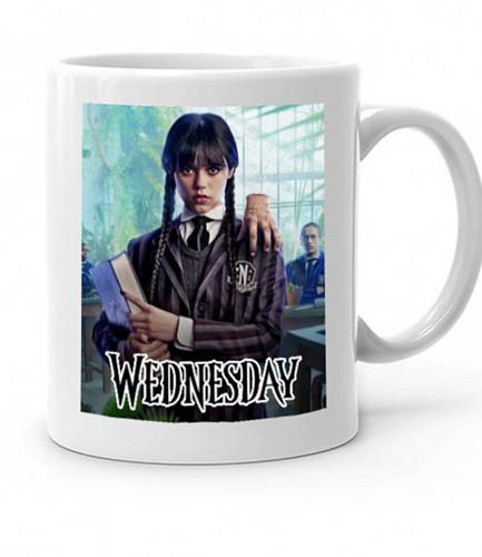 Wednesday Temalı Kupa Bardak