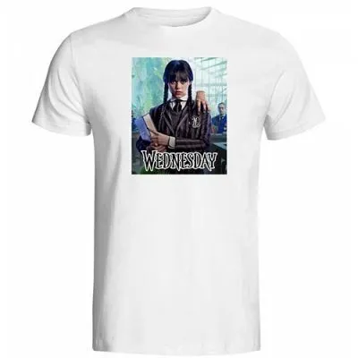Wednesday Baskılı Unisex T-Shirt