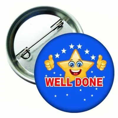 Well Done Öğrenci Rozeti