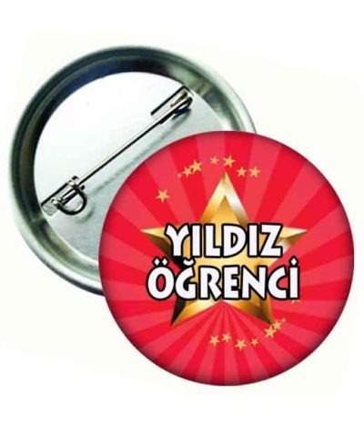 Yıldız Öğrenci Rozeti (10 Adet)