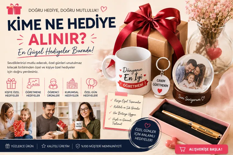 Hediye Rehberi: Kime Ne Hediye Alınır? Hediye Seçerken Nelere Dikkat Edilmeli?