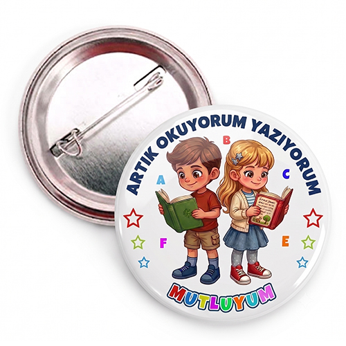 Artık Okuyup Yazabiliyorum Rozeti
