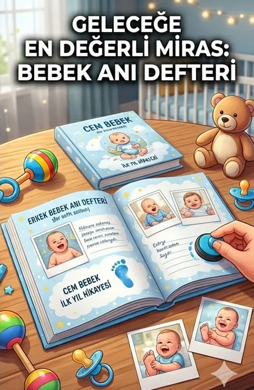 Geleceğe En Değerli Miras: Bebek Anı Defteri Nasıl Doldurulur?