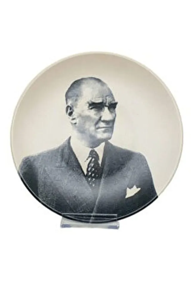 Atatürk Portreli Dekoratif Tabak