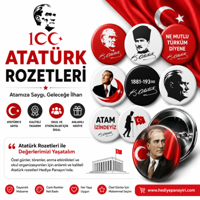 Atatürk Rozetler