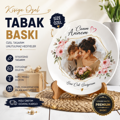 Kişiye Özel Tabak